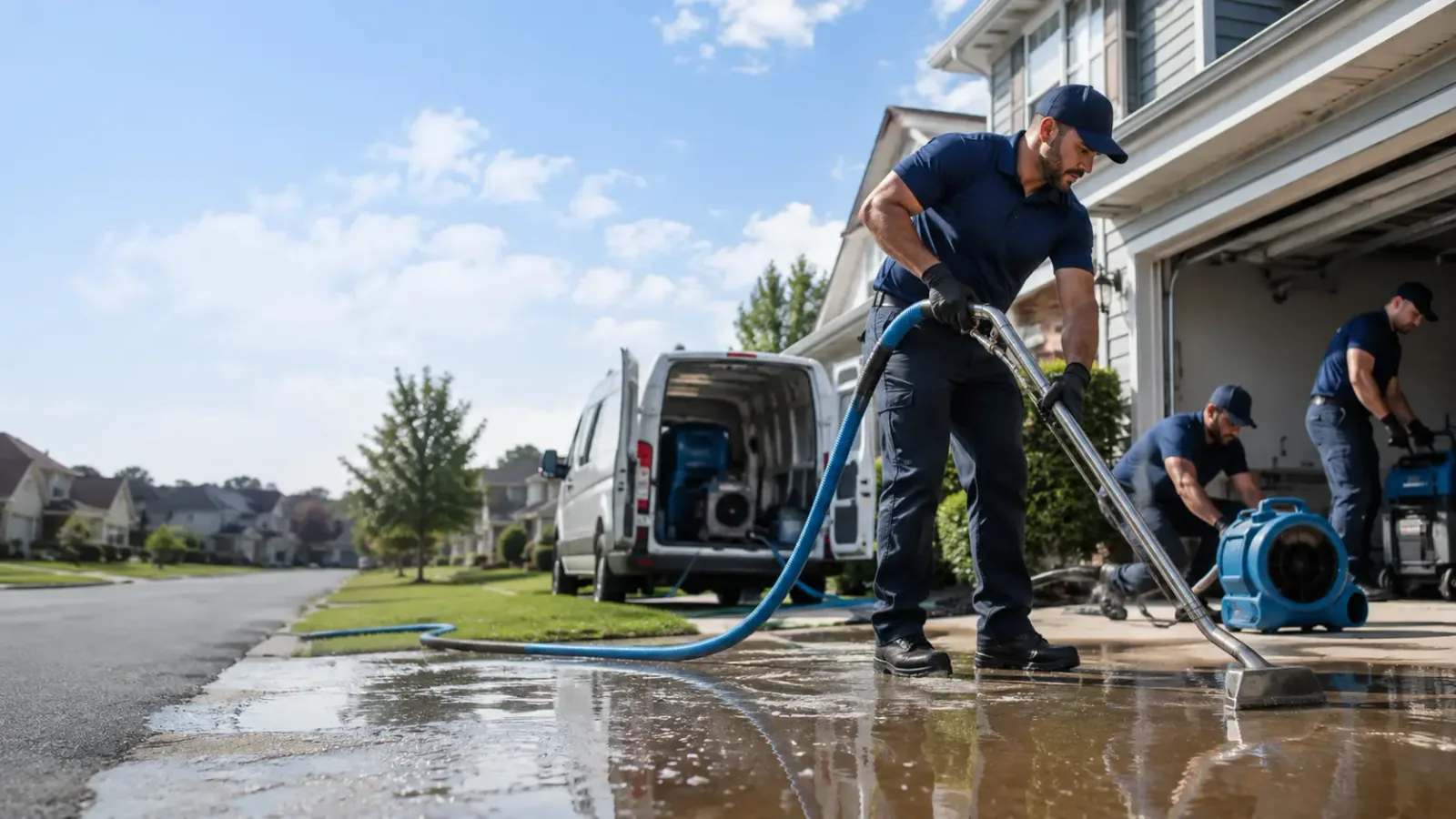 Flood Damage Restoration in Ramona, OK